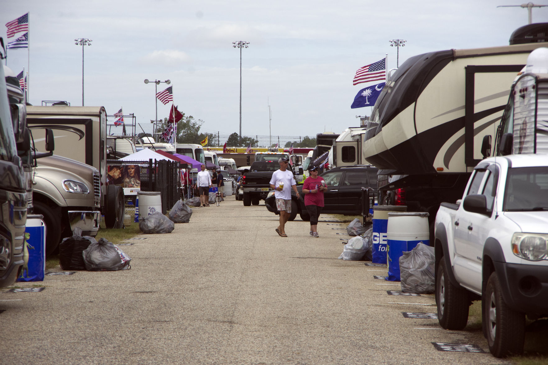 Darlington Infield Sunday